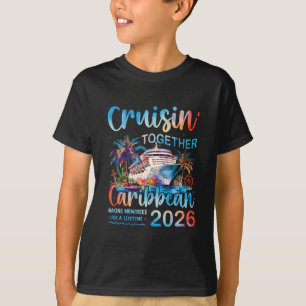 Camiseta Cruzeiro no Caribe 2026 Férias em Família Cruisin’