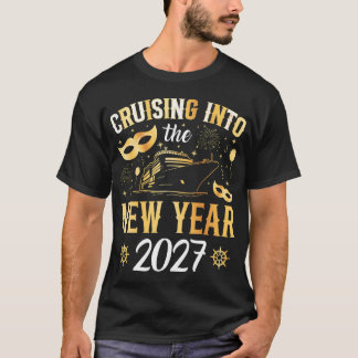 Camiseta Cruzeiro para o Ano Novo 2027 Homens