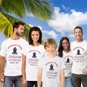 Camiseta Cruzeiro Personalizado de Reunião da Família Esqua