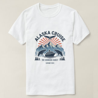 Camiseta Cruzeiro Personalizado pela Família no Alasca