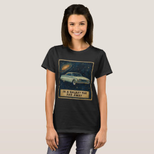 Camiseta Cruzeiro Retro no Espaço Profundo