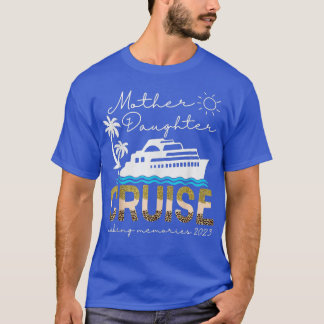 Camiseta Cruzeiro Trip Mãe Filha Cruzada Navio Trip Leopa