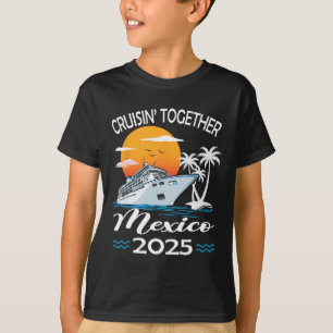 Camiseta Cruzeiro Viagem Férias Cruisin Together México 202