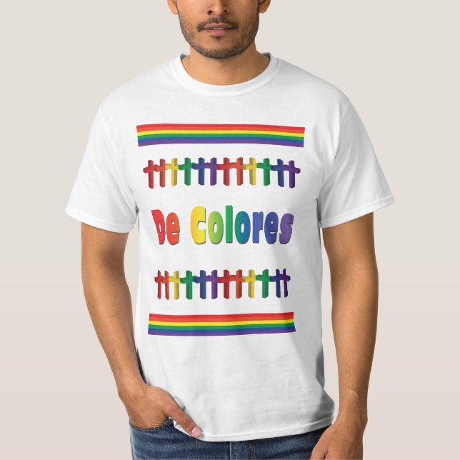 Camiseta Cruzes de marcha de DeColores (Frente)