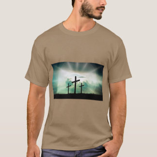 Camiseta Cruzes em Nuvens Fé Tee
