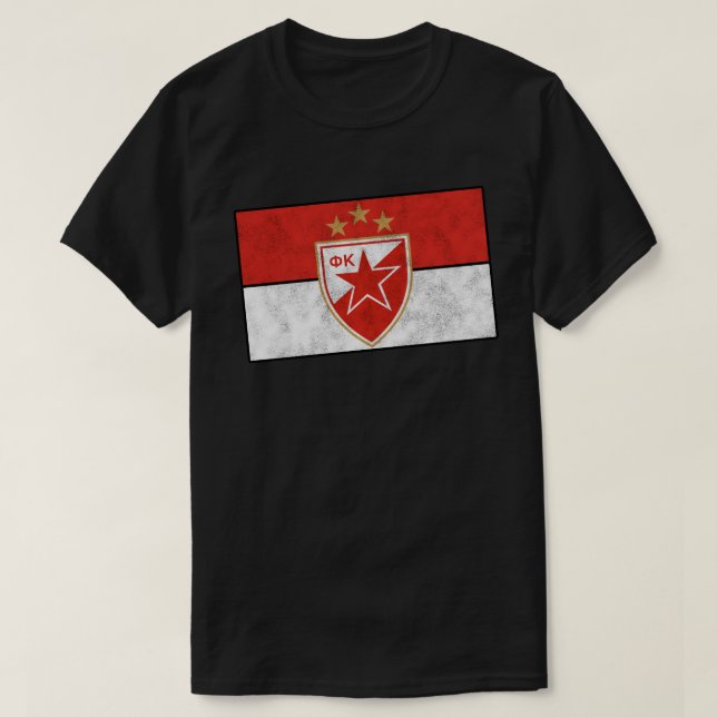Camiseta Crvena Zvezda (Frente do Design)