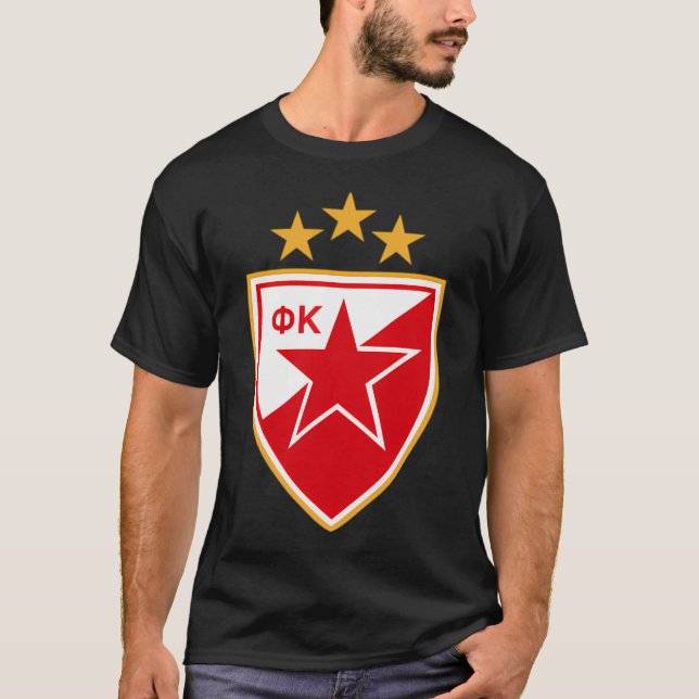 Camiseta Crvena Zvezda Red Star Crest (Frente)