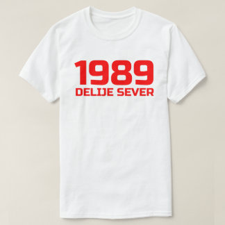 Camiseta Crveni Tekst Delije Sever 1989