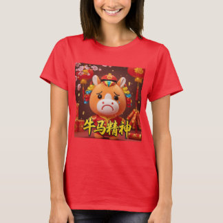 Camiseta Crying Horse: Lunar New Year T-Shirt