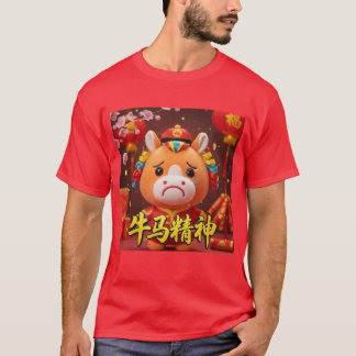 Camiseta Crying Horse: Lunar New Year T-Shirt