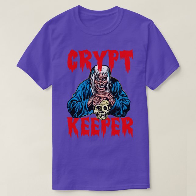 Camiseta Crypt Keeper 1950s (Frente do Design)