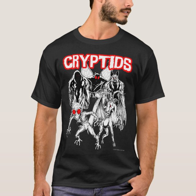 Camiseta Cryptids (Frente)