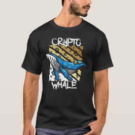 Camiseta Crypto Btc Whale - Moeda cripto