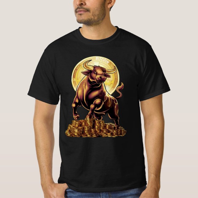 Camiseta Crypto Bull (Frente)