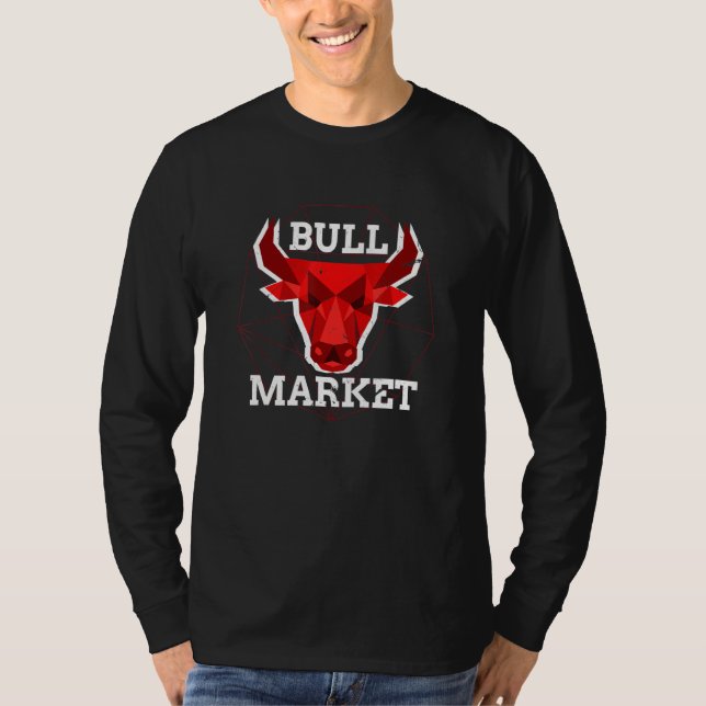 Camiseta Crypto Chart Analysis Cryptocurrency H do Mercado  (Frente)