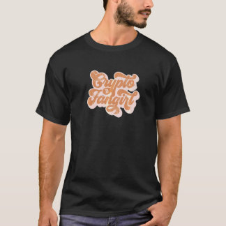 Camiseta Crypto Fangirl Moças de Criptomoeda que Compram Cr