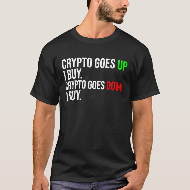 Camiseta Crypto Gosta De Criptografia De Bitmoney Engraçada (Frente)