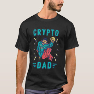Camiseta Crypto Hodl Pai Bitmoney Coin Miner Funny Cryptogr