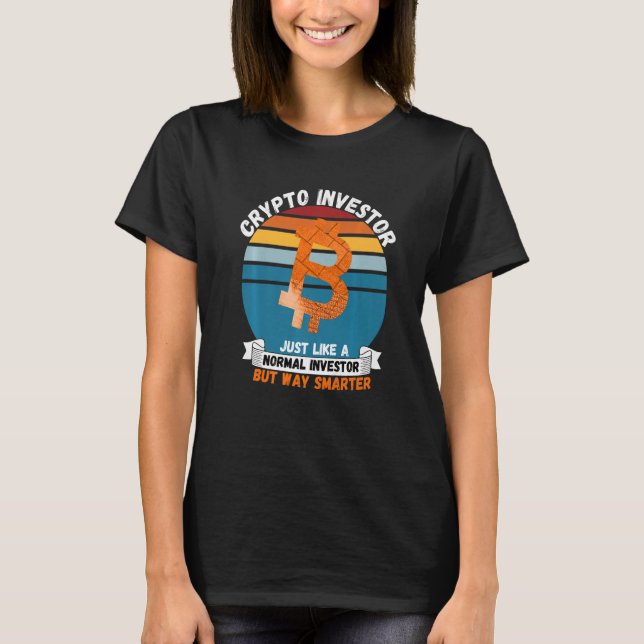 Camiseta Crypto Investor Plan B Hodl Crypto Blockchain Cry (Frente)