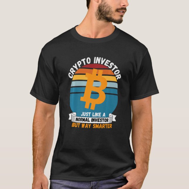 Camiseta Crypto Investor Plan B Hodl Crypto Blockchain Cry (Frente)