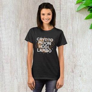 Camiseta Crypto Lua HODL Lambo