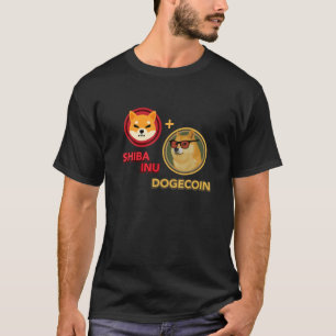 Camiseta Crypto MEME SHIBA INU DOGECOIN HODL A Ser Rico M