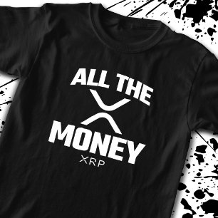 Camiseta Crypto Meme XRP Cryptocurrency Todas As Cotas De M