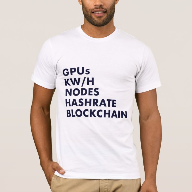 CAMISETA CRYPTO MINER (Frente)