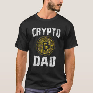 Camiseta Crypto Pai Investor Bull Day Trader Trading Bitcoi