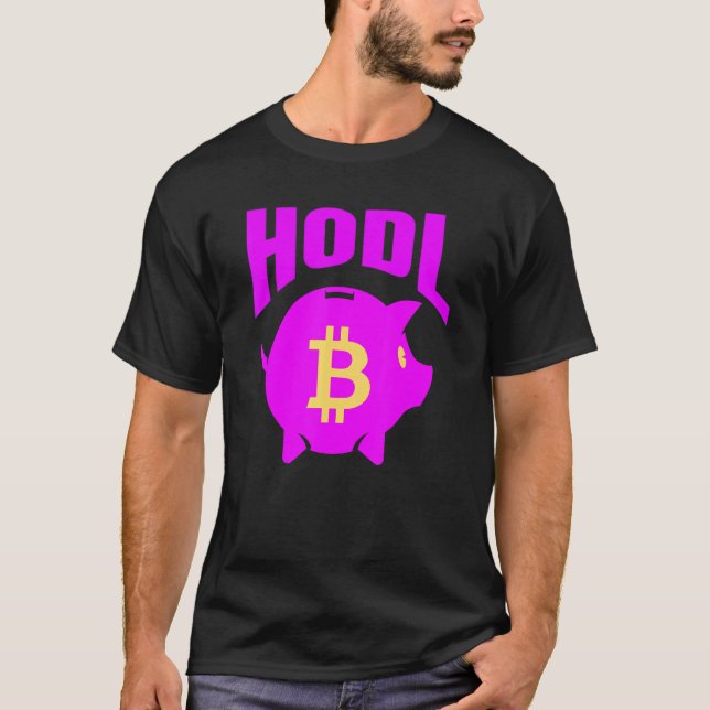 Camiseta Crypto Piggy Bank (Frente)