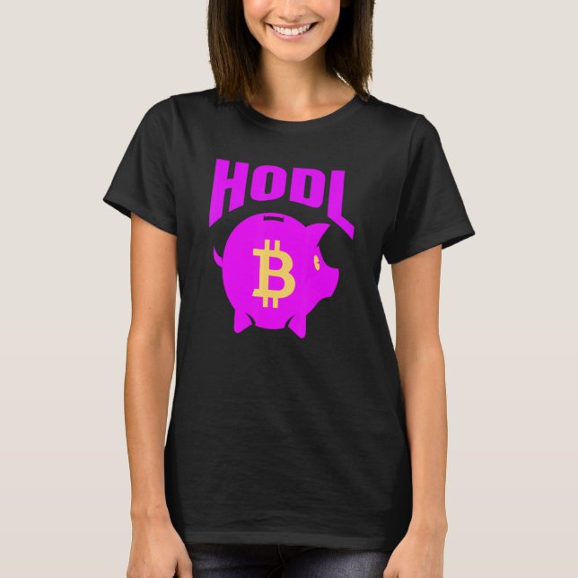 Camiseta Crypto Piggy Bank (Frente)