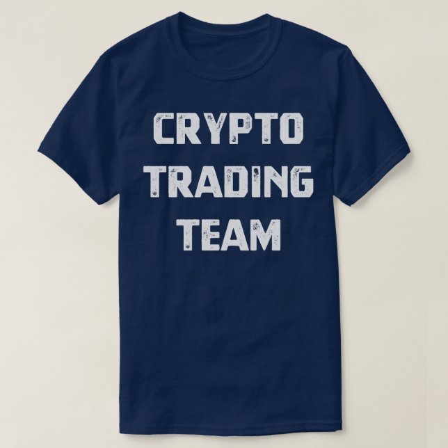 Camiseta Crypto Trading Team (Frente do Design)