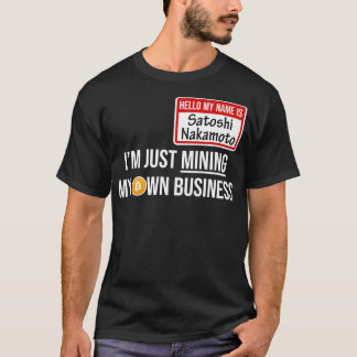 Camiseta Cryptocurrency Bitmoney Funny Hodl Satoshi N