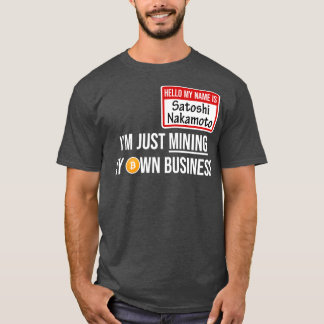 Camiseta Cryptocurrency Bitmoney Funny Hodl Satoshi N