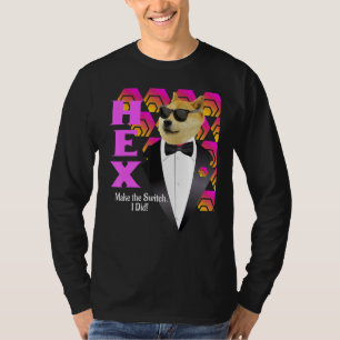 Camiseta Cryptocurrency Bitmoney Pulsechain hexicano