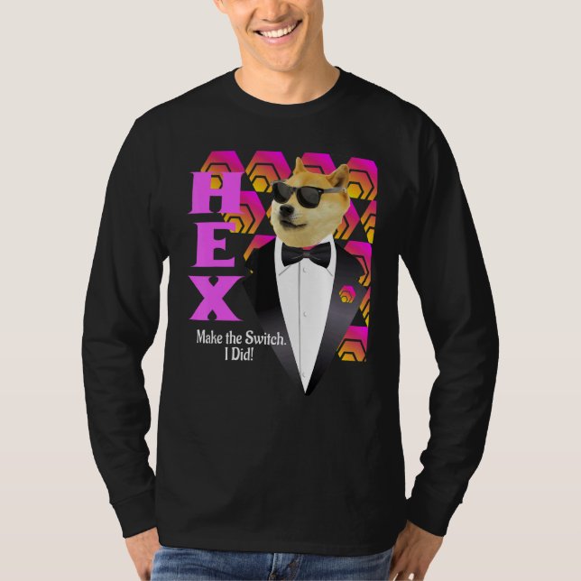 Camiseta Cryptocurrency Bitmoney Pulsechain hexicano (Frente)