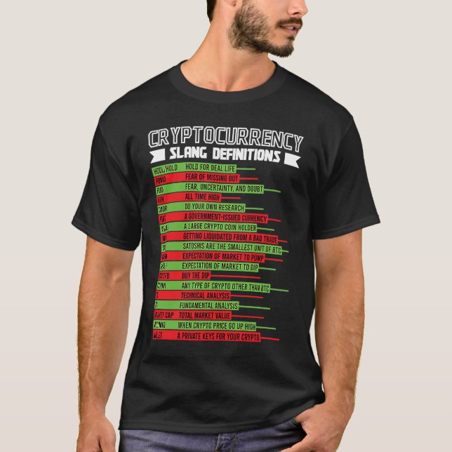 Camiseta Cryptocurrency Blockchain Trader Finance Crypto In (Frente)