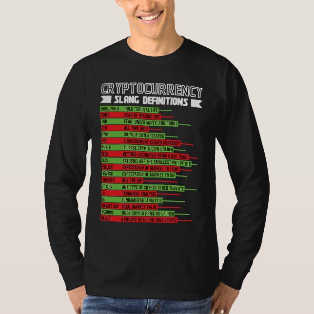 Camiseta Cryptocurrency Blockchain Trader Finance Crypto In (Frente)