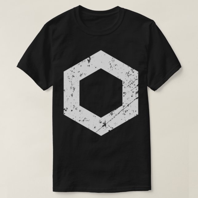 Camiseta Cryptocurrency LINK Chainlink Blockchain Crypto Di (Frente do Design)