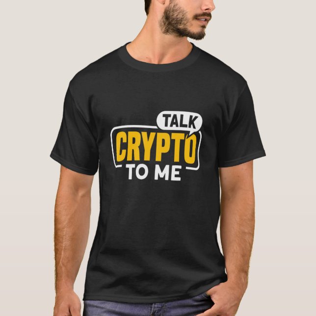 Camiseta Cryptocurrency Para Bitmoney Miner E Trader 1 (Frente)