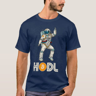 Camiseta Cryptocurrency Talk BTC Diversão HODL Bitmoney Di