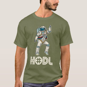 Camiseta Cryptocurrency Talk RSR Diversão HODL RSR Moon Dis