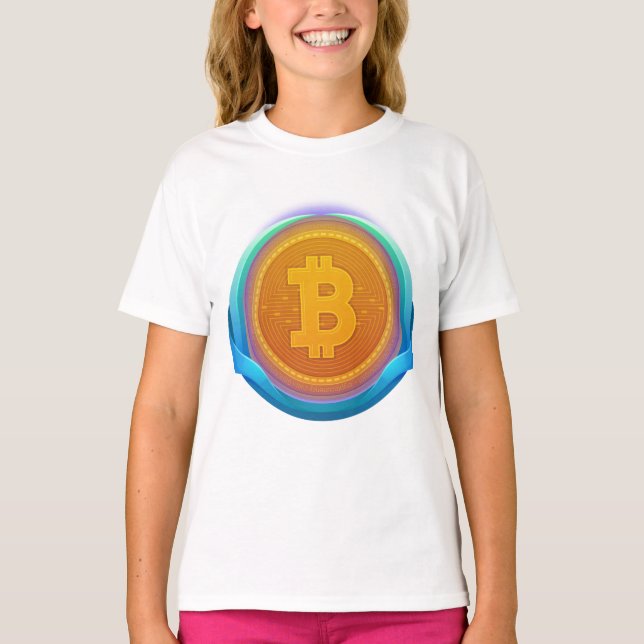 CAMISETA CRYPTOCURRENY BITCOIN (Frente)