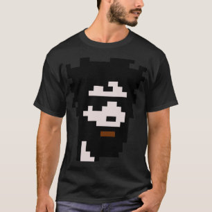 Camiseta CryptoPunk 15 Machos com barba e óculos escuros Cl