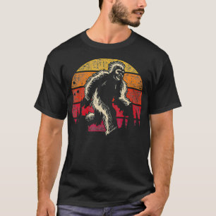 Camiseta Cryptozoology Sasquatch Yeti Cryptid Retro