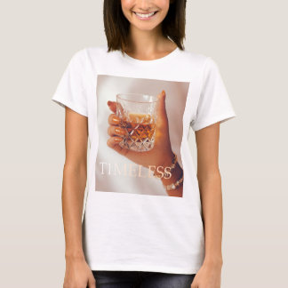 Camiseta Crystal clear whiskey glass.
