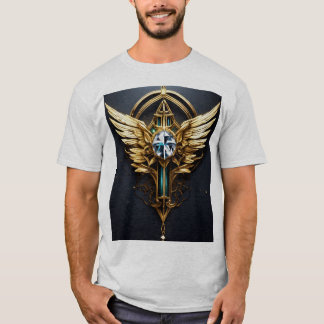 Camiseta Crystal Eagle no voo T-Shirt