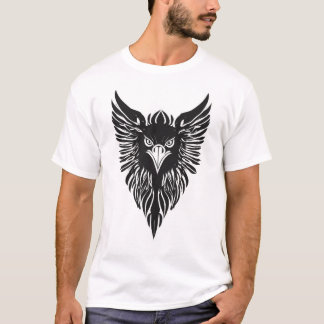 Camiseta Crystal Eagle: Símbolo da Liberdade e Ambição