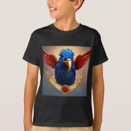 Camiseta "Crystal Eagle: Símbolo da Liberdade e Ambição T-S