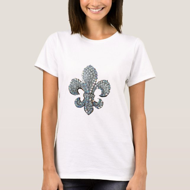 CAMISETA CRYSTAL FLEUR DE LIS (Frente)